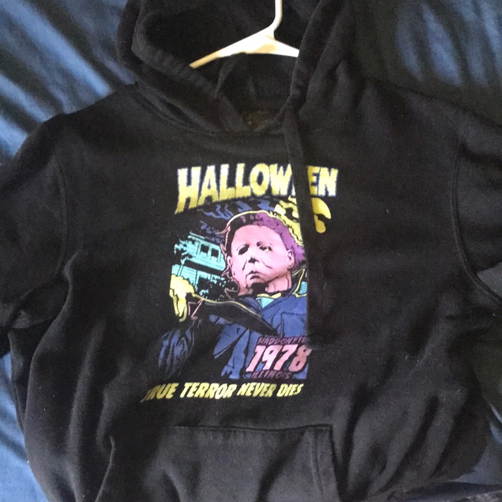 Black hoodie